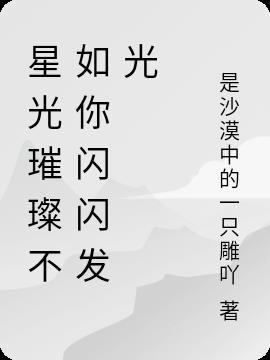 星光璀璨不及你的下一句